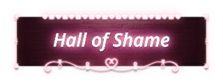 Hall-of-Shame Panel from Neon Valentine Panels Theme.